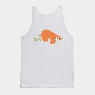 Sleeping Sloth Tank Top